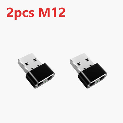 Mini Automatic Mouse Jiggler, Mover Undetectable USB Automatic Move Cursor, Plug and Play with ON/OFF Indicator Light for Computer