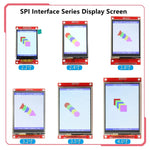 2.2 /2.4/2.8/3.2/3.5/4.0 Inch SPI TFT LCD Touch Panel Serial Port Module,  ILI9341  240x320 Serial LED Display