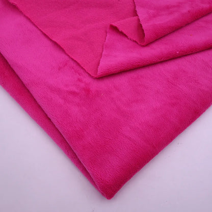 Tela Minky de 160 cm/63 pulgadas de ancho, tela de felpa súper suave para muñecas y franela suave para juguetes de bricolaje, se vende por metros