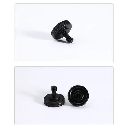 1/4" 3/8" Male Female Thread Screw, Tripod Plate Screw Mount For Camera Flash Tripod Mic, Metal Camera Accessories Mount Adapter