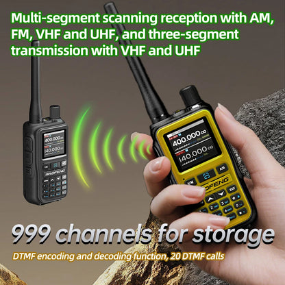 1PC Baofeng UV 5RMINI Wireless Frequency Reading Walkie Talkie AM Long Range Multi-Band Type-C Charger Ham Radio