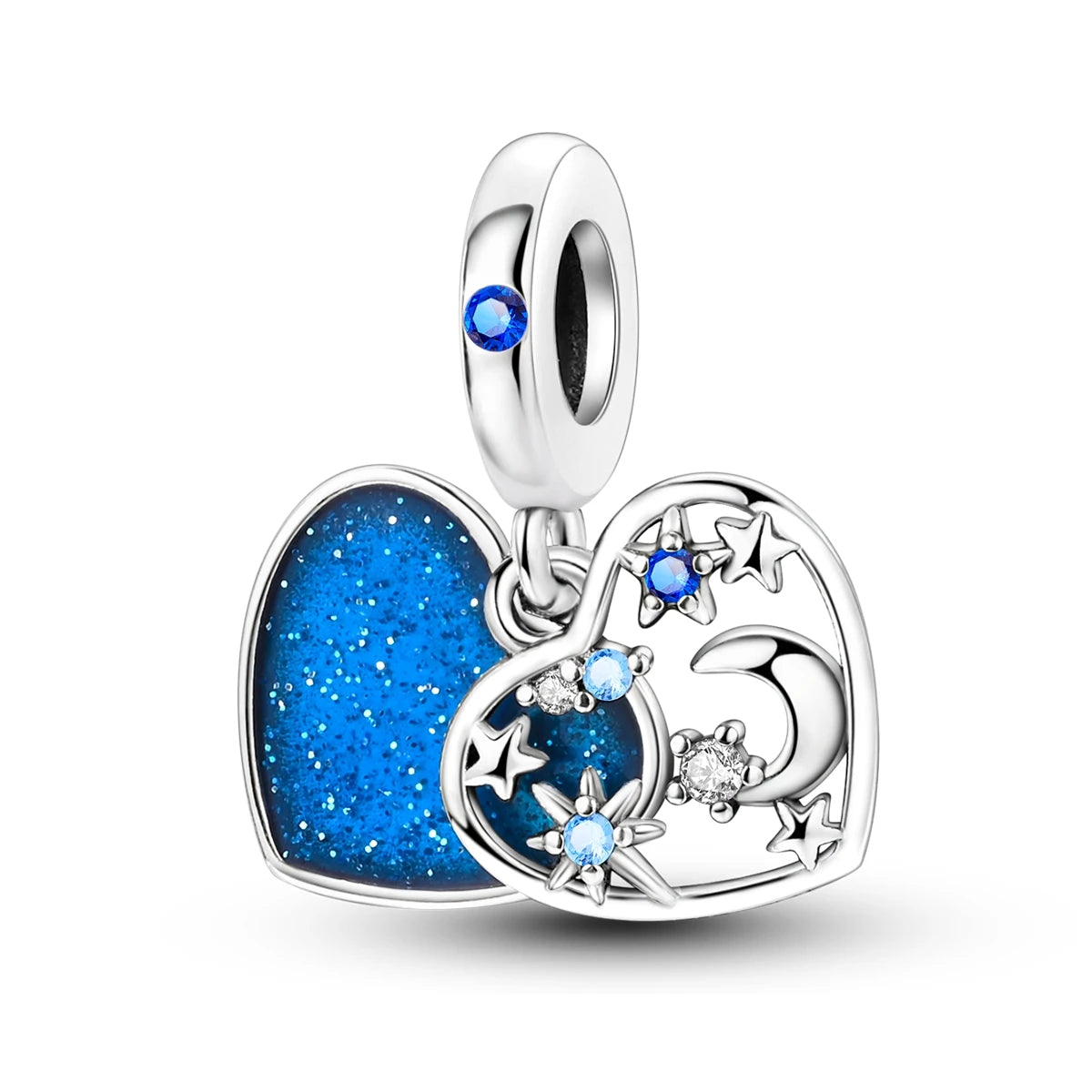 PAMELA 925 Sterling Silver Sea Turtle Starfish Blue Charm Dolphin Octopus Shell Bead For Original Charms Bracelets Ocean Jewelry