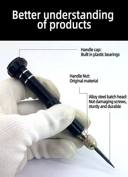 10-in-1 Precision Screwdriver Set for Mobile Phones, Notebooks, and Computers - Perfect for Small Maintenance and Disassembly