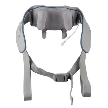 Foreverlily 26W Brushless Motor Neck and Shoulder Massager, Wireless Shoulder and Back Kneading Massage Shawl, Neck Masajeador