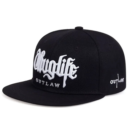 1 Pcs, Fashion Fastball CAP, Thuglife Embroidery Hiphop Baseball Cap, Snapback Hat, Adult Outdoor Casual Sun, Casual Bone Adjustable