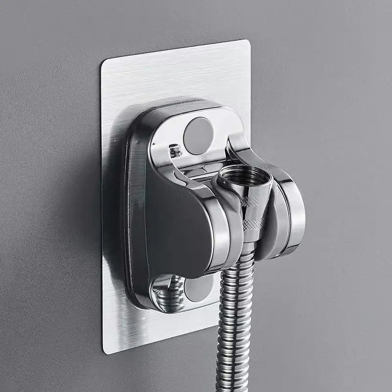 SUS 304 1.5/2M, Black/silver Flexible Shower Hose, Long Bathroom Shower Pipe Extension, Water Pipe Pull Pipe Bathroom Accessories