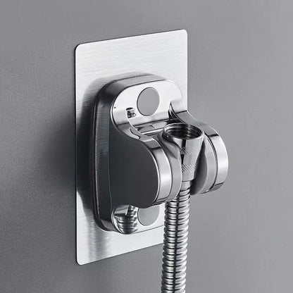 SUS 304 1.5/2M, Black/silver Flexible Shower Hose, Long Bathroom Shower Pipe Extension, Water Pipe Pull Pipe Bathroom Accessories