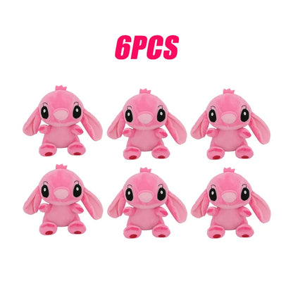Modelos de peluches de Stitch, decoración de peluches de dibujos animados, muñecos de peluche de anime, peluches Kawaii, regalos de Navidad y cumpleaños