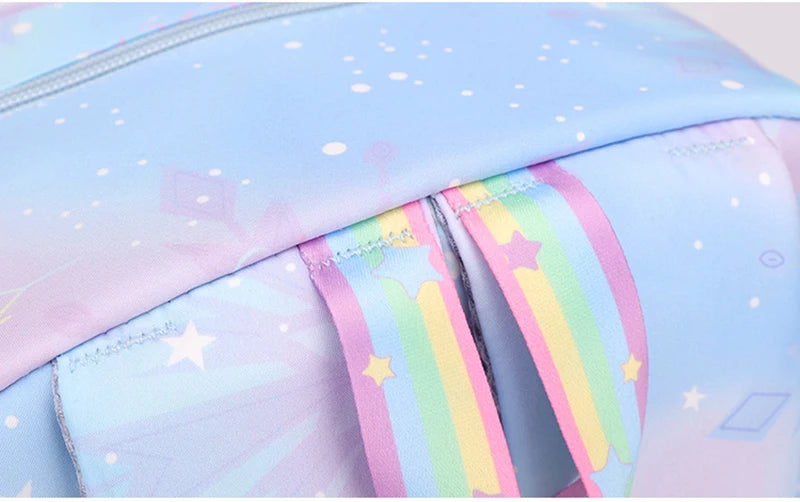 Capybara & Watermelon Graphic Print Schoolbags, Cute Cartoon Children Backpack, Girls Boys School Backpack, Capybara Lovers Bags