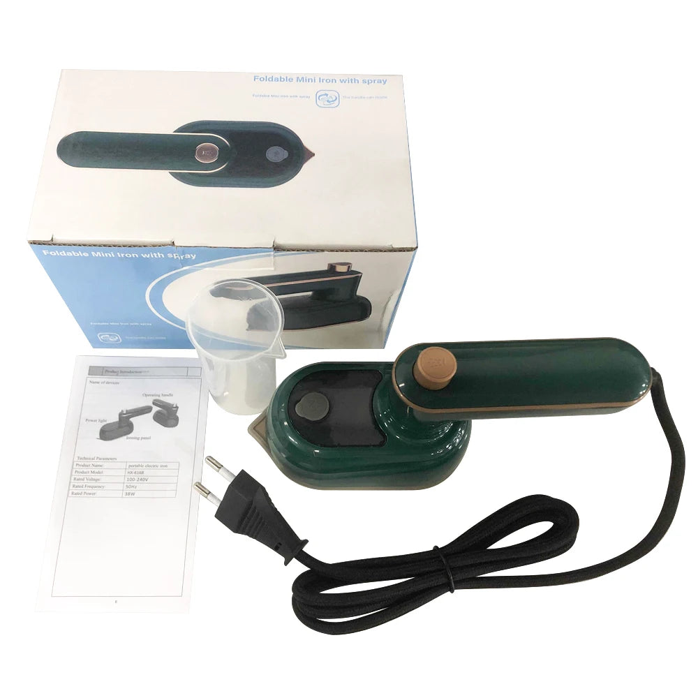 Mini Rotatable Garment Handheld Ironing Machine, Wet and Dry Ironing Machine, Home and Travel Clothes Wet and Dry Ironing