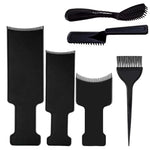 Professional Salon Hair Highlight Dyeing Board Plate Coloring Brush Comb Barber Hairdresser Styling Design Hair Styling Tools