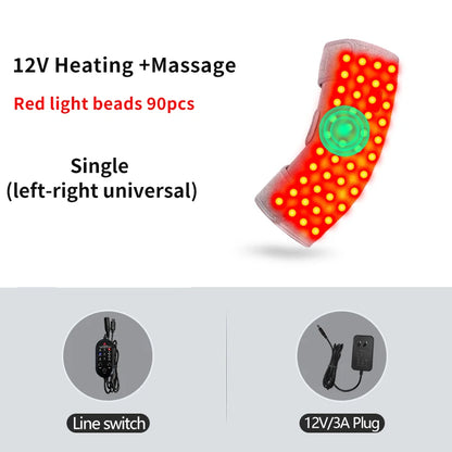 Red Light Therapy Heated Elbow Sleeve | Relieves Joint & Arm Pain, Arthritis | Heating & Massage Function Relieves Arm Numbness