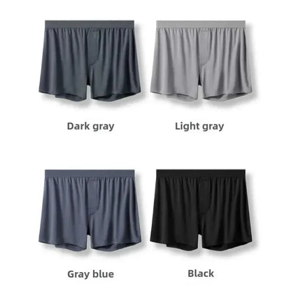 4-Pack Modal Men's Harem Pants Mid-Waist Men's Underpants Loose Pajama Pants Breathable Boxers for Men