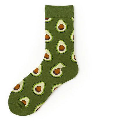 New cotton socks high-quality men's and women's British style casual Harajuku fashion novelty literary couple sexy socks