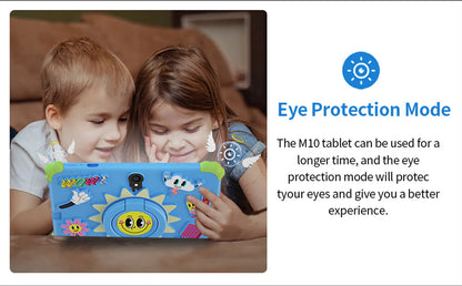 New 5G WiFi Android Tablet Cartoon Pattern 7 Inch Tablet PC Quad Core 4GB RAM 64GB ROM Cheap and Simple Children's Tablets