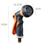 Watering gun, sprinkler head, garden watering tool, vegetable watering, gardening, household water pipe, hose