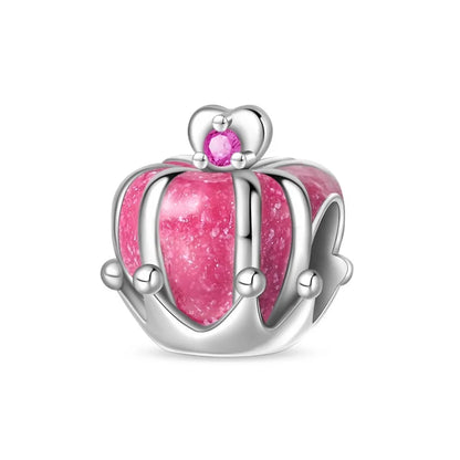 New 925 Silver Fashion Pink Princess Skirt Bag Lipstick Charms Beads Fit 3mm 925 Original Bracelet DIY Jewelry Birthday Gift