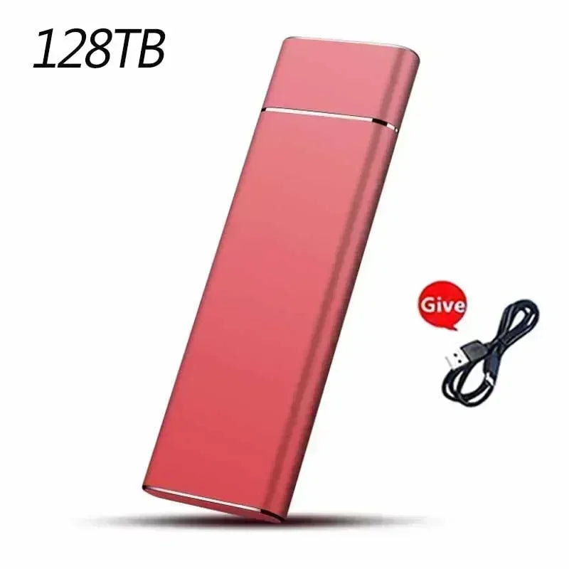 Mini USB SSD portátil 256 TB 1 TB 2 TB de alta velocidad original de almacenamiento masivo SSD USB3.0 Disco duro externo para ordenador portátil SSD