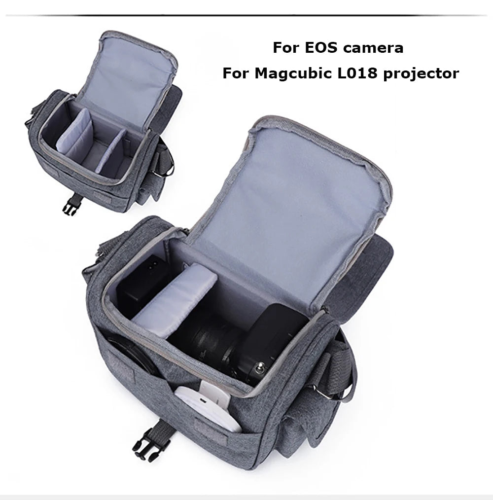 For Magcubic L018 projector HY350max Similar Projector carry bag thickened sponge shockproof storage bag EOS camera carry bag