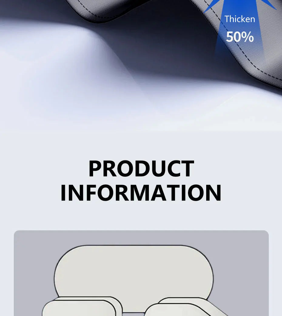 Car Sun Shade UV Protector, Reflective Fabric Car Window Sunshade, Front Rear Back Window Sun Visor, Summer UV Protection, SEAMETAL