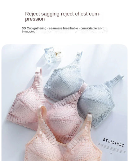Front Button Maternity Nursing Bra Adjustable Gathered Underwear Comfortable Breastfeeding Bra for Feeding Pregnant Women Clothes