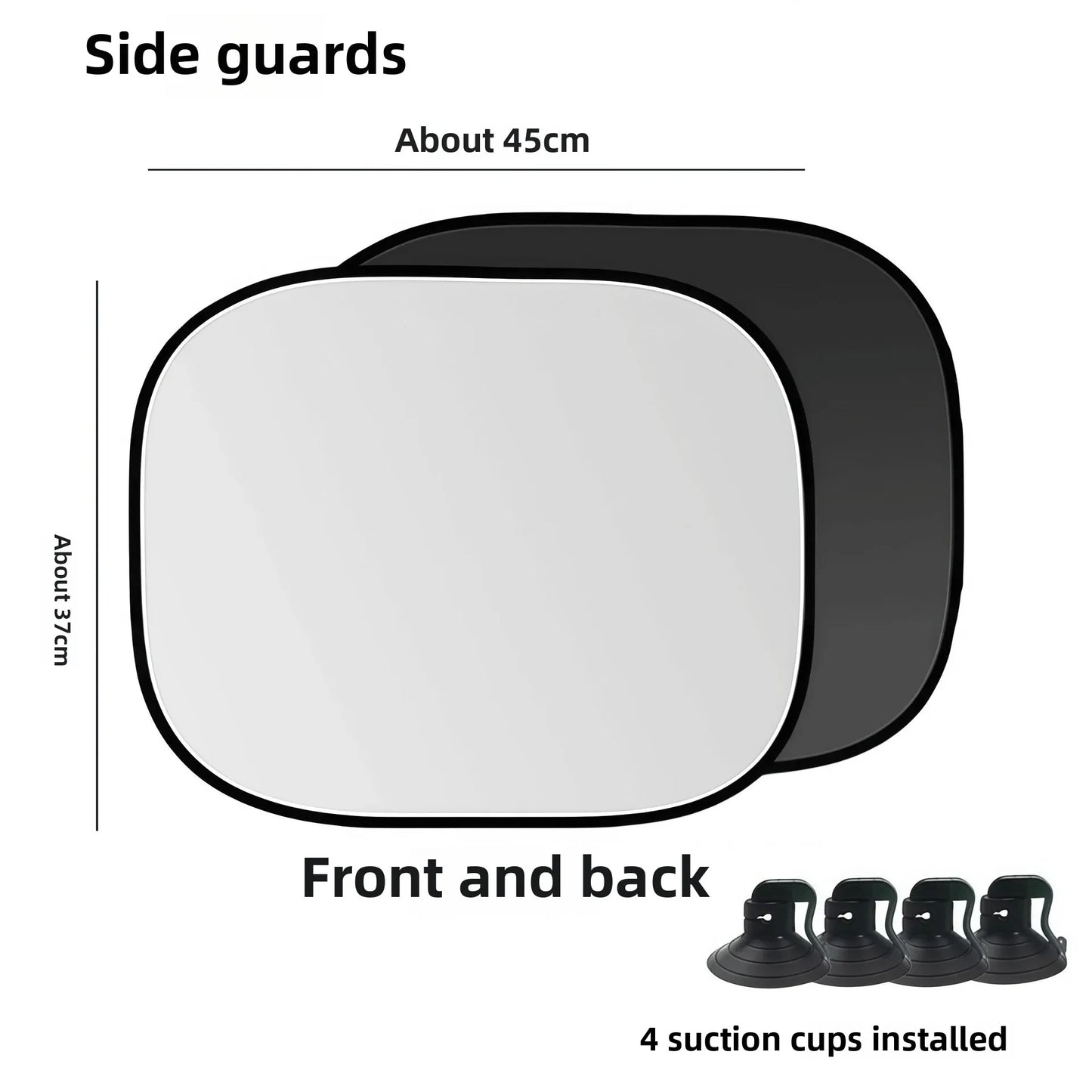 Car Window Sunshade Cover, Sun Shade, Windshield Visor Protector Windscreen Folding, Auto UV Protection Curtain Styling Accessories