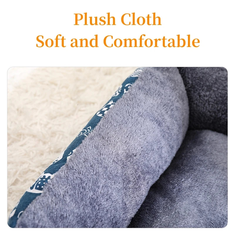 Pet Winter Nest Cat Beds Thicken Pet Mats Dog Bed for Small Medium Large Pet Dogs Sofa Bed Keep Warm Kennel Sleeping Beds