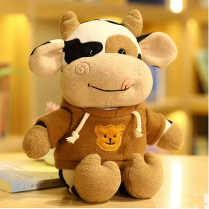 Cute Cow Plush Toy Rag Doll for Girlfriend Children's Toys Gifts Plush Toys Pillow Plushie Stuffed Animal Dolls