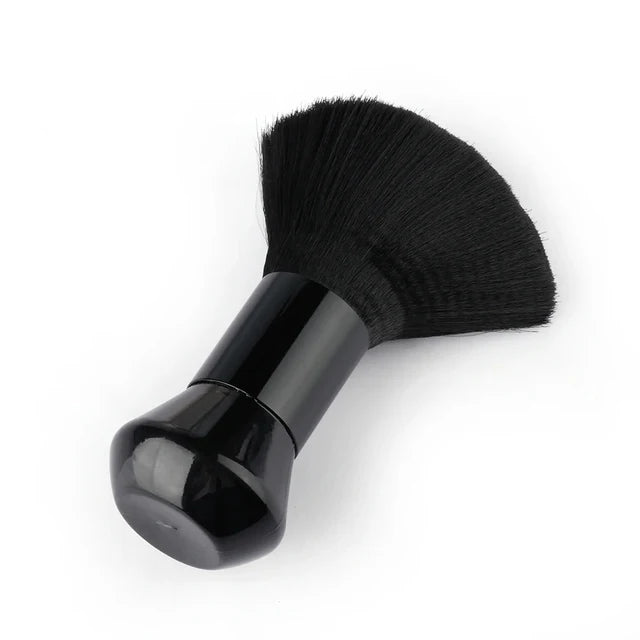 Black Hairdressing Sweeping Neck Hair Cleaning Duster, Hair Cutting Brush for Barbershop Hair Cut, Brush Tools, Barber Accessories