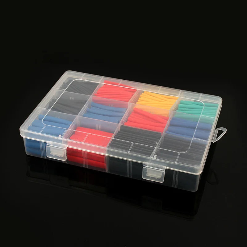 Insulation Sleeving Heat Shrink Tube Thermoresistant tube Kit Polyolefin Heat Shrink Tubing Wire cable Waterproof Shrink 2:1