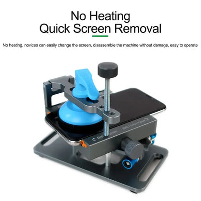 RELIFE RL-601SL Plus 2-in-1 Universal Mobile Phone Heating-Free Screen Removal Separation Removal Mobile Phone Back Cover Clamp