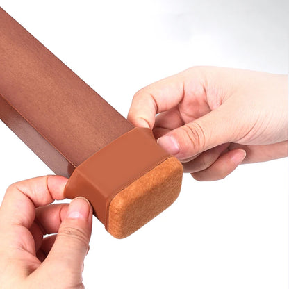 8Pcs, Silicone Chair Leg Floor Caps, Floor Protectors, Chair leg Foot End Covers for No Noise