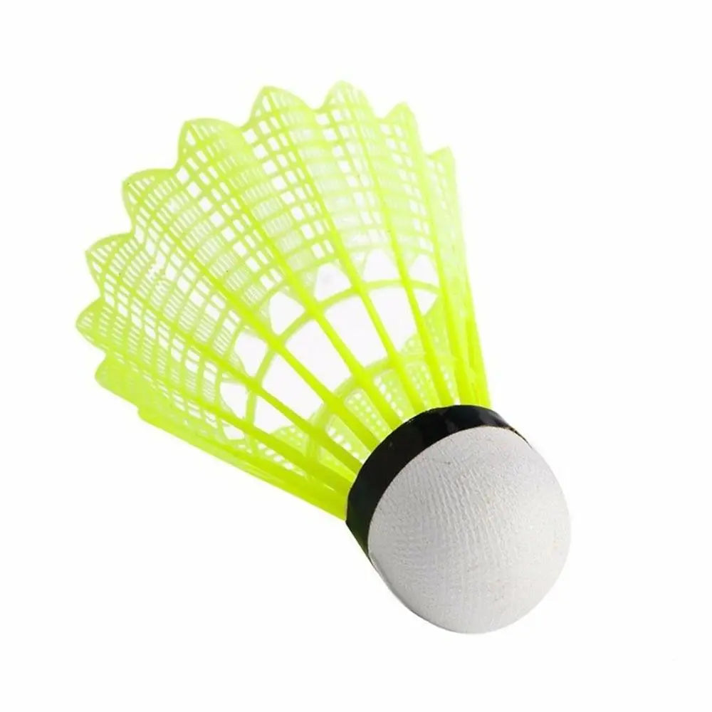 Nylon Badminton Shuttlecocks with Great Stability Durability, Indoor Outdoor Sports Training Balls