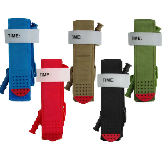 1pc Blue/Red/Khaki/Black CAT Tourniquet Tactical Military Survival Outdoor Combat Turnstile Rotating First Aid Medical Emergency