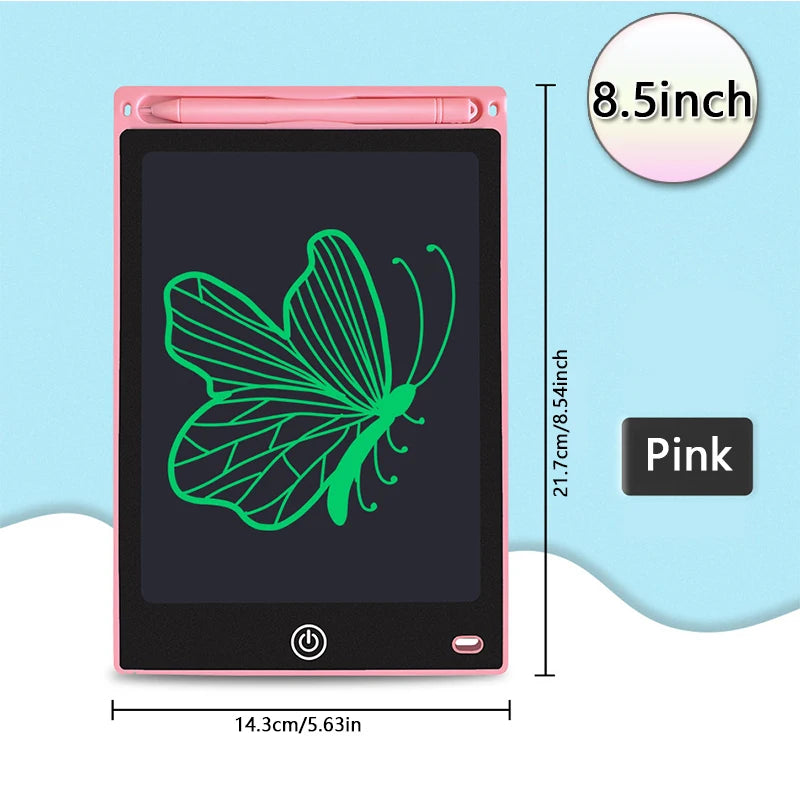 8.5-inch LCD drawing tablet Handwriting Pads Doodle Blackboard electronic drawing board educational toy gift  For 3-12Years kids