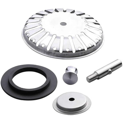 Kitchen 84mm Sink Strainer Replacement Plug Stainless Steel Drain Waste Stopper Sealing Umbrella For Drain Device Cover Plug