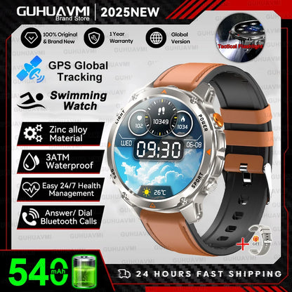 New Professional GPS Sports Smart Watch, Outdoor RIDE Run GPS track Swim Watchs Compass Altimeter, 3ATM Sports Bracelets, men, ladies