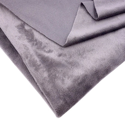 Tela Minky de 160 cm/63 pulgadas de ancho, tela de felpa súper suave para muñecas y franela suave para juguetes de bricolaje, se vende por metros