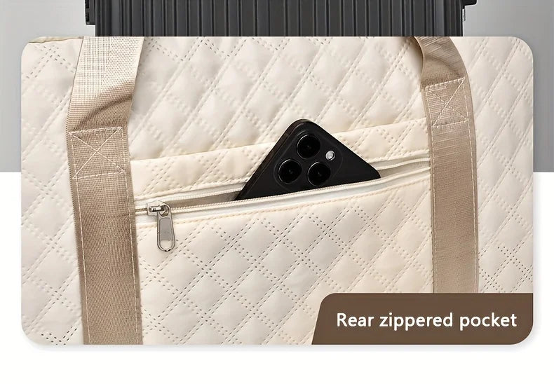 Lightweight Luggage Bag, Large Capacity Travel Duffle Bag Gym Tote Bags, Shoulder Weekender Overnight Bag