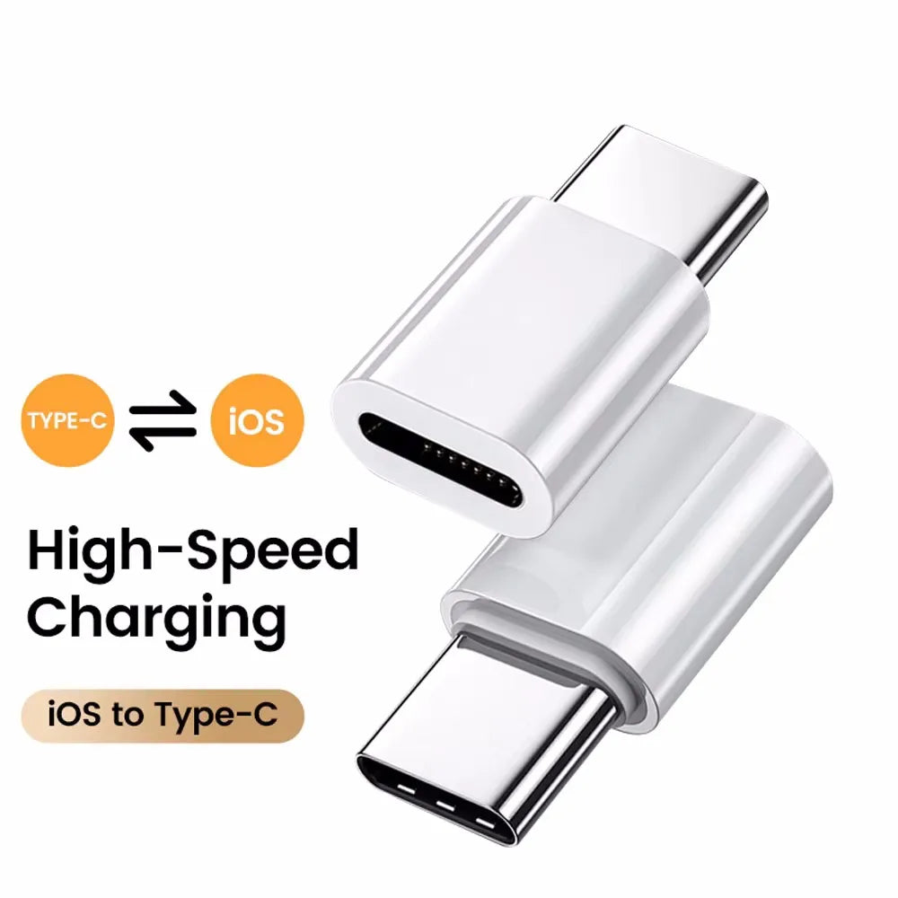 USB C To Lightning Adapter Fast Charging Type C Male To IOS Female Converter Data Transfer For Iphone15 Xiaomi USB C Adapter