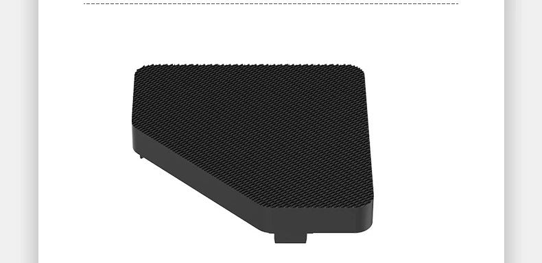 4pcs Anti Vibration Feet Pads Rubber Mat Slipstop Silent Dampers Stand Universal Washing Machine Refrigerator Furniture Foot Pad