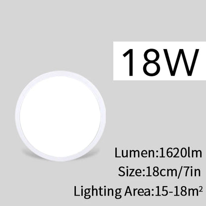 MARPOU Living Room lights LED Ceiling Lamp Ultra-thin Cold White 9W 13W 18W 24W lighting fixture Ceiling Lights Bedroom  kitchen
