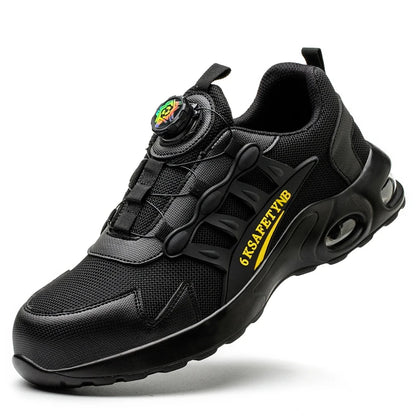 New Safety Boots Men Work Indestructible Shoes Sneakers Steel Toe Protective Boots Anti-smash Anti-puncture Work Tactical Boots