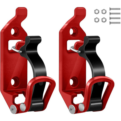2-4PCS Tool Fixing Bracket Wall Mounting Bracket Shovel Ax Quick Release Clamp Shovel Bracket Car RV Boat Home Accessories