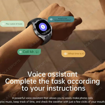 2026 Watch 5 Pro GPS Track Smart Watch Men 360*360 AMOLED Screen NFC Bluetooth Call Waterproof Health Monitor Man Smartwatch Hw1