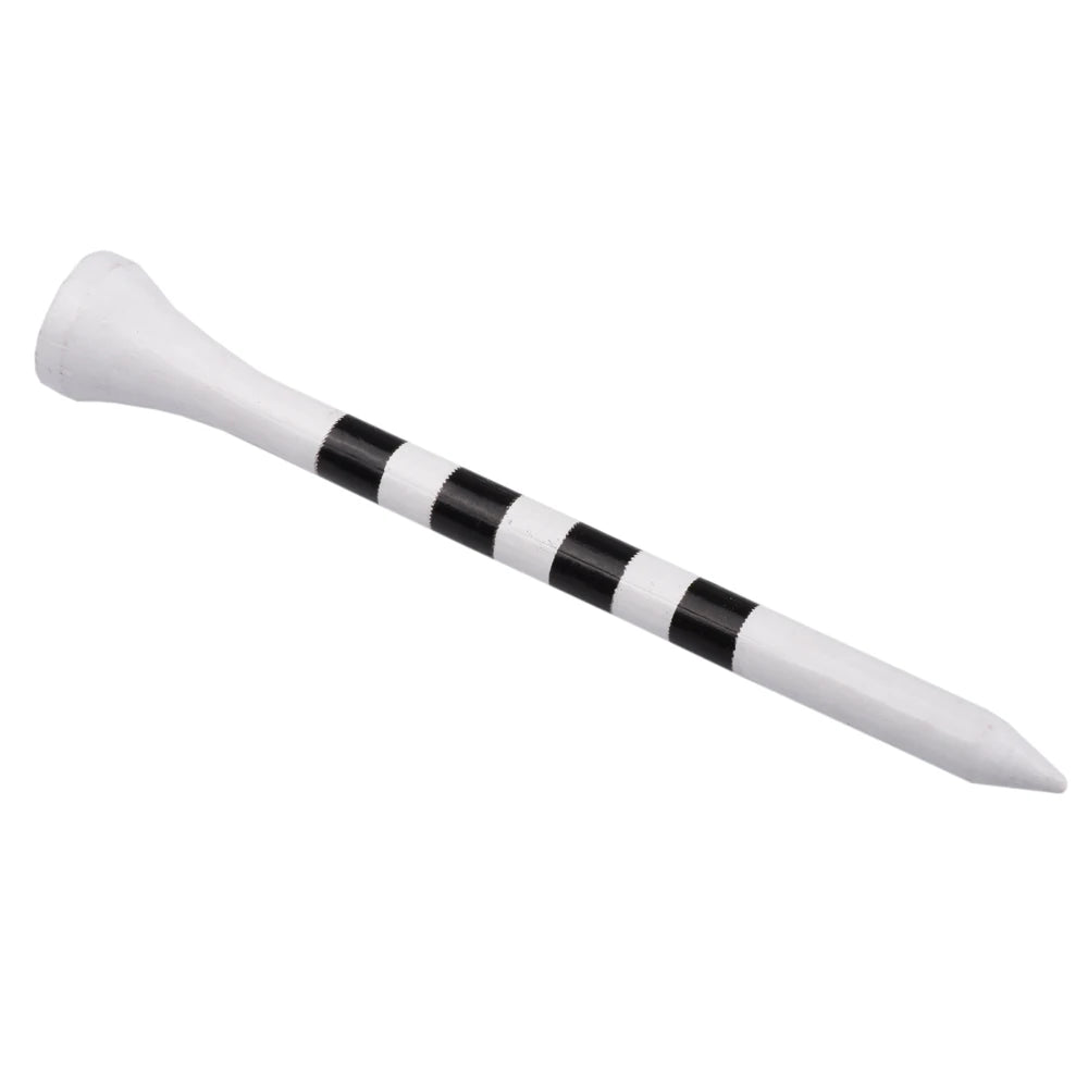 100pcs/bag professional bamboo golf Tee, the strength is 5 times that of ordinary Tee, more durable and more stable