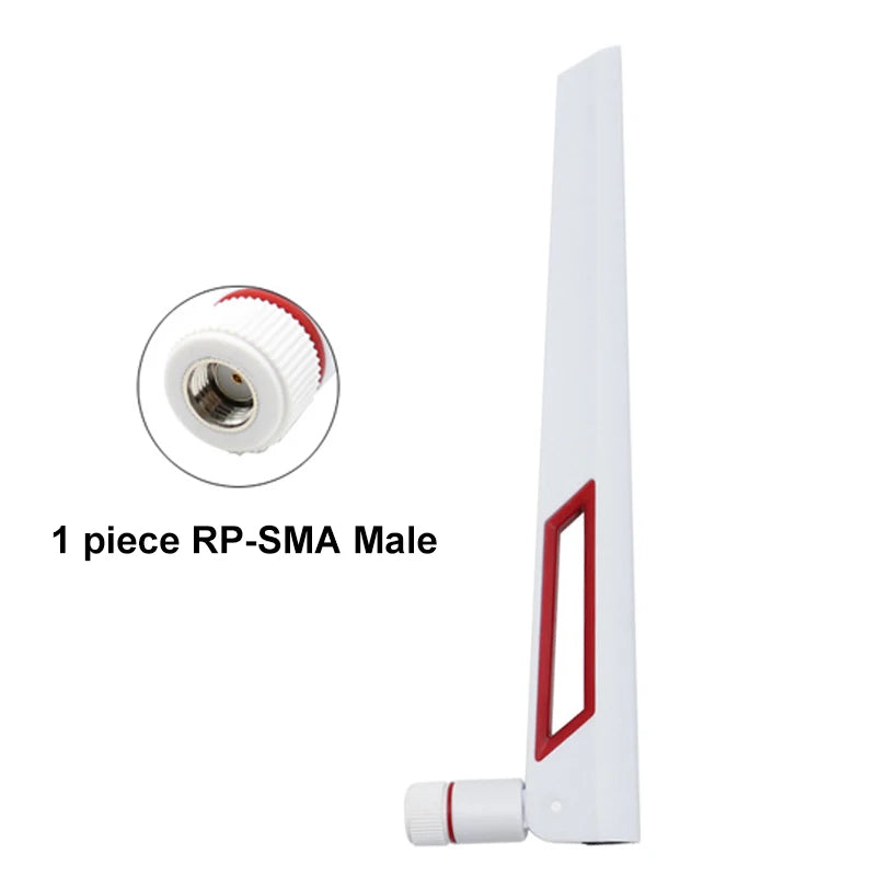 12dBi Dual Band WiFi Antenna, 2.4G 5G 5.8GHz, SMA Male/ RP-SMA Male Universal Antenna, Amplifier, WLAN Router Signal Booster