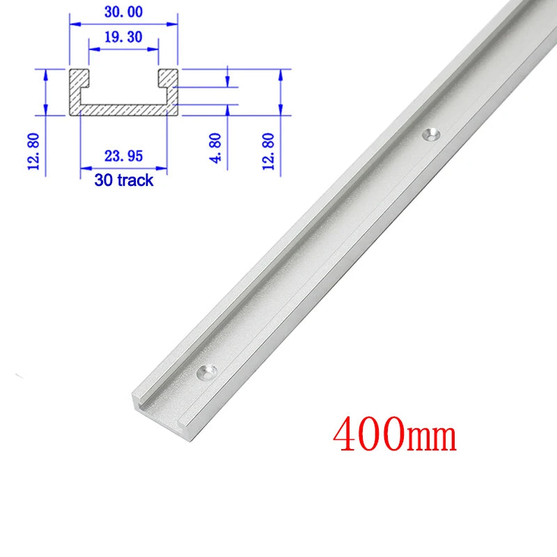 Aluminium Alloy T-tracks Slot Miter Track And Miter Bar Slider Table Saw Miter Gauge Rod Woodworking Tool Durable In Use