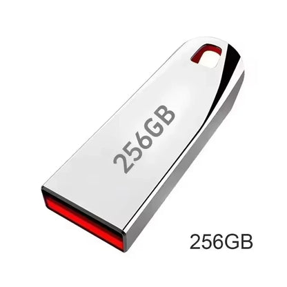 2TB USB 3.2 Metal Flash Drives High Speed Pendrive 1TB Portable USB Drive Waterproof Memoria USB Flash Disk Upgraded New