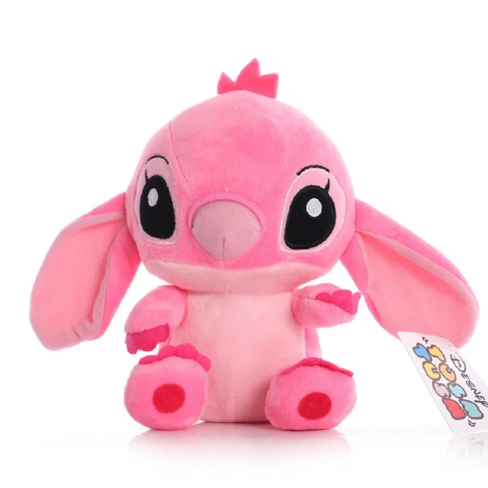 2028 New 12cm 20cm 25cm Stitch Stuffed Plush Models Cartoon Stuffed Plush Dolls Anime Plush Baby Toys Kawaii Kids Birthday Gifts